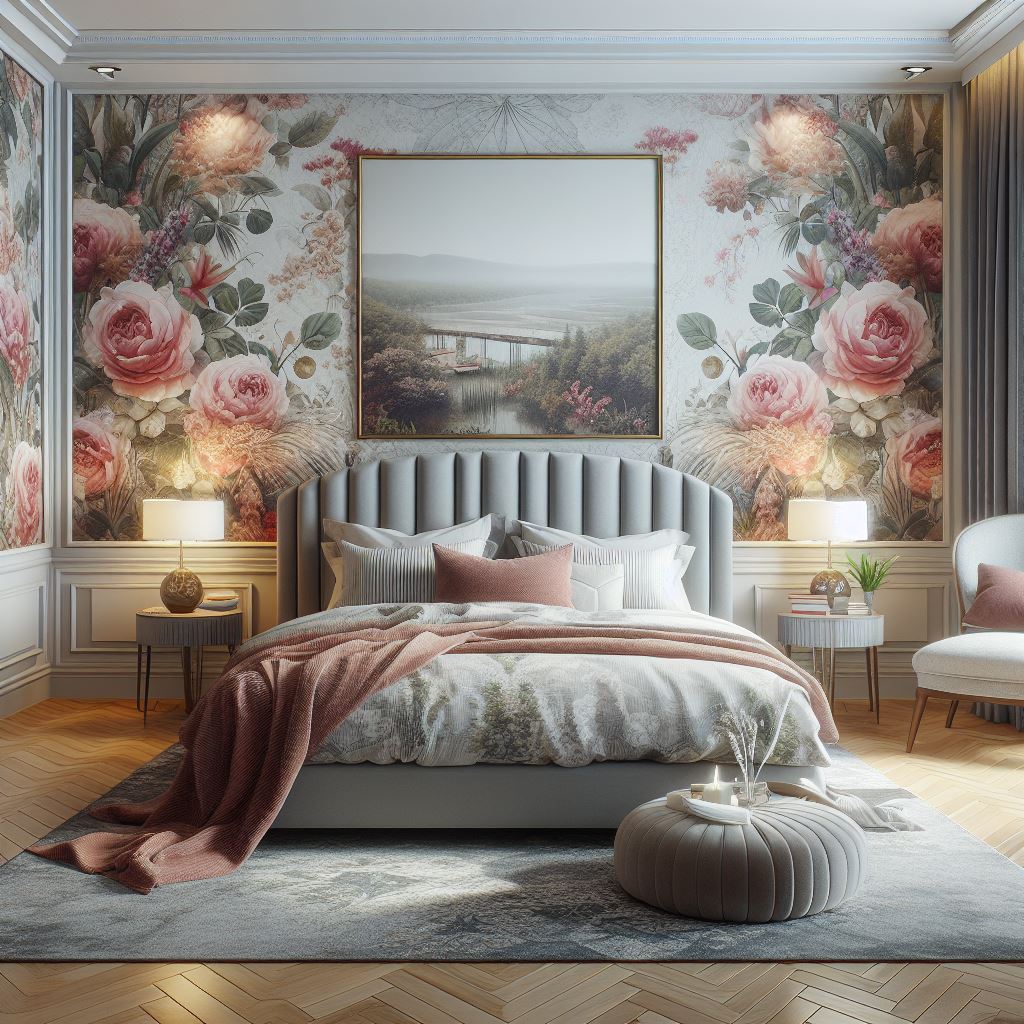 Wallpaper bedroom walls Wallpaper bedroom ideas Beautiful wallpaper bedroom wallpaper in bedroom on one wall Wallpaper bedroom colours bedroom wallpapers 10 of the best