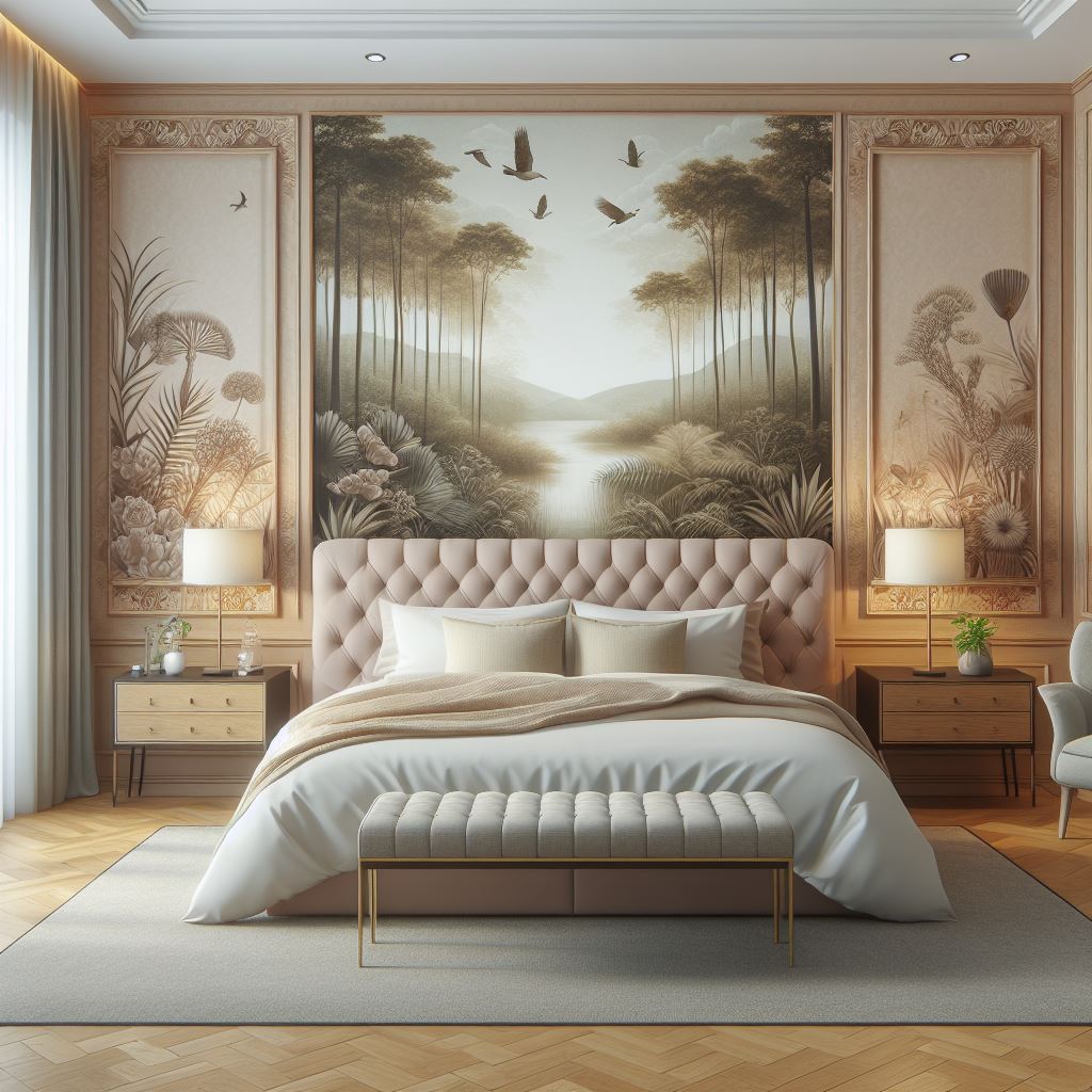 Wallpaper bedroom walls Wallpaper bedroom ideas Beautiful wallpaper bedroom wallpaper in bedroom on one wall Wallpaper bedroom colours bedroom wallpapers 10 of the best